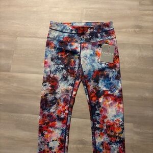 Athleta Wonans Colorful Leggings